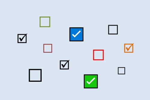 Ballot symbols for voting procedure